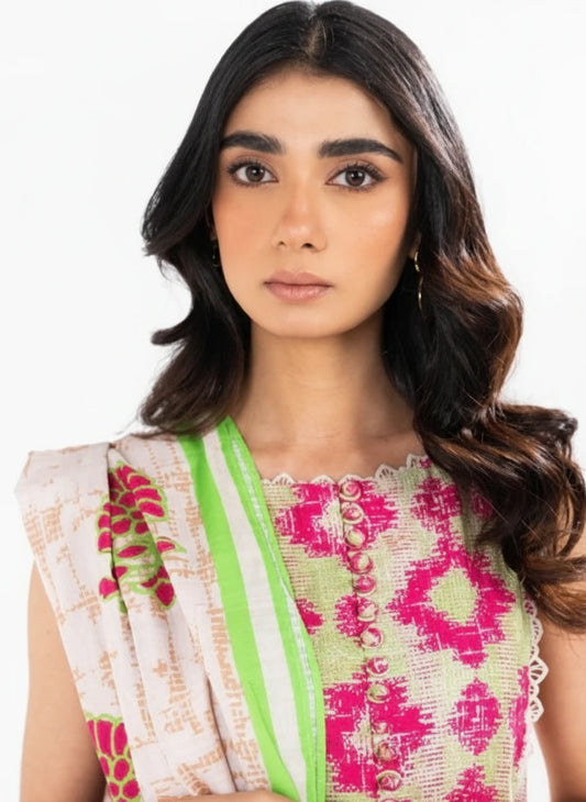 Khaddar Unstitched in Multi by Alkaram Studio